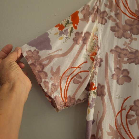 Men's Urban Outfitter Rolla's Bon Goldfish Colorful Short Sleeve Button Up Large - Picture 5 of 7